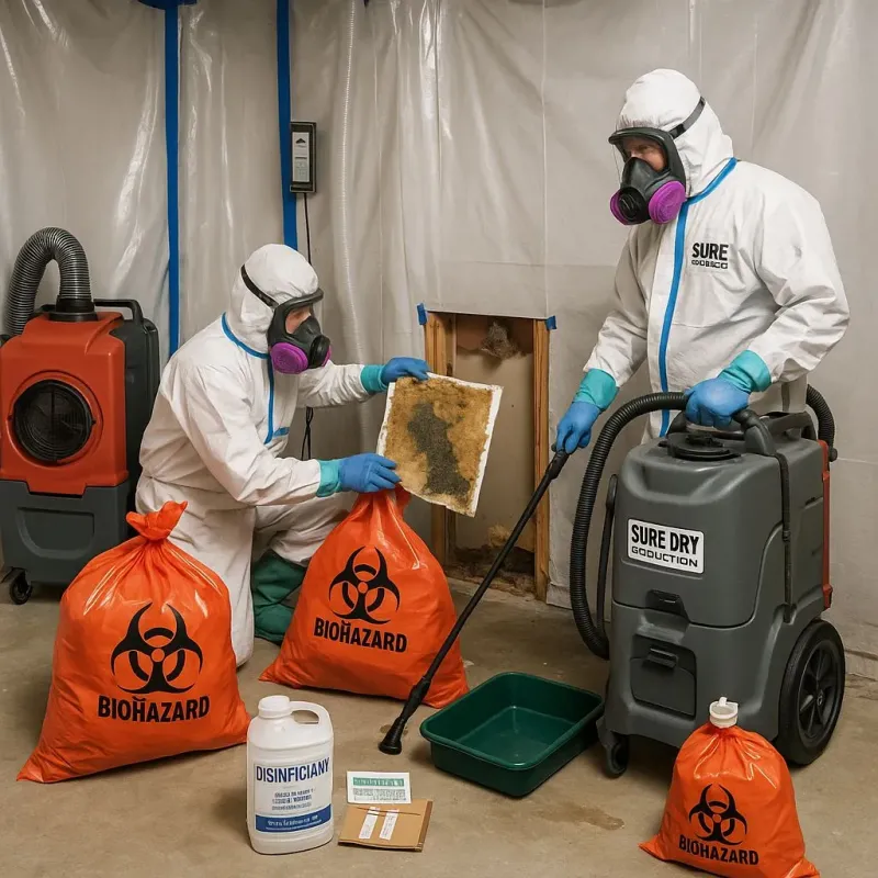 Contaminated Water Handling Protocols process in Napoleonville, LA