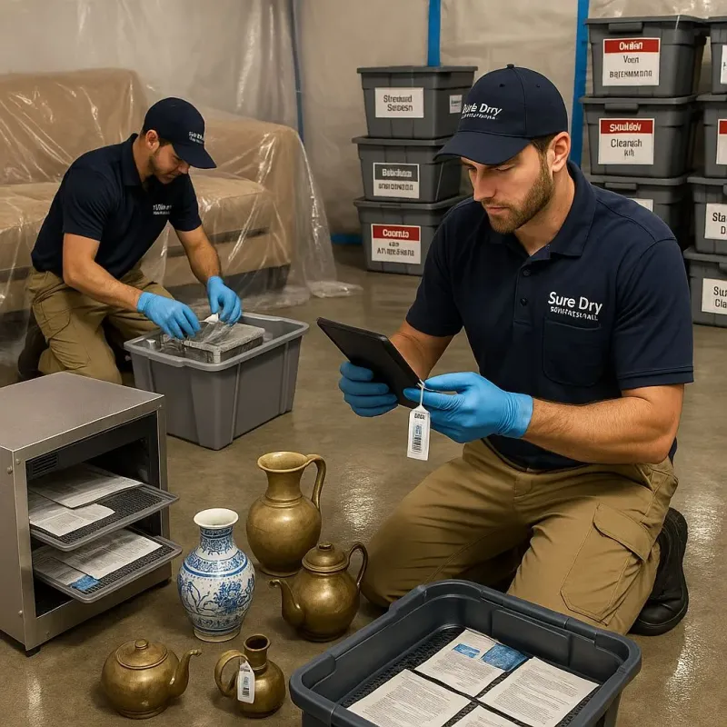Content Protection and Restoration process in Napoleonville, LA