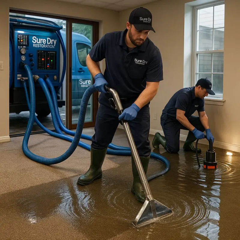 Water Extraction and Removal process in Napoleonville, LA